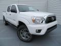 Super White 2014 Toyota Tacoma TSS V6 Prerunner Double Cab Exterior