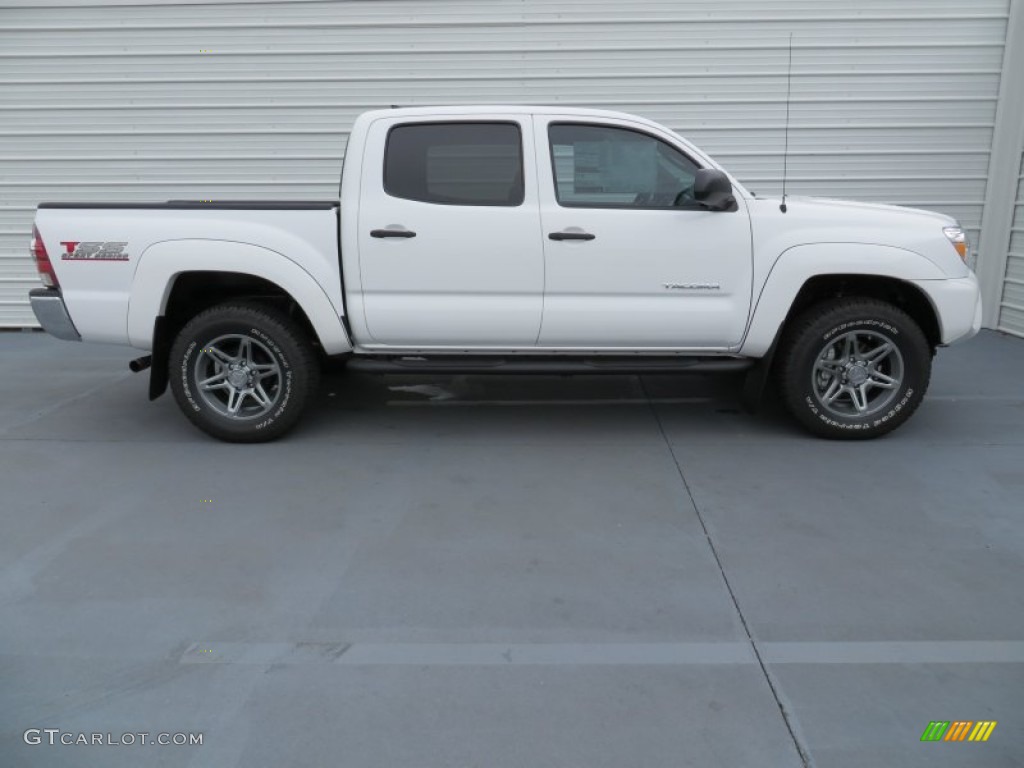 Super White 2014 Toyota Tacoma TSS V6 Prerunner Double Cab Exterior Photo #86963575