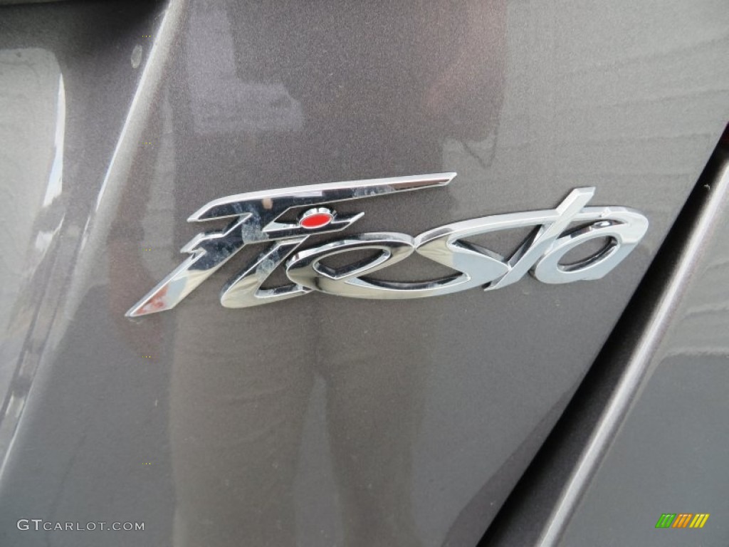 2014 Fiesta SE Hatchback - Storm Gray / Charcoal Black photo #16