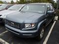 2007 Steel Blue Metallic Honda Ridgeline RTS  photo #3