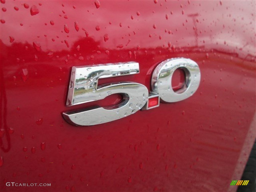2013 Mustang GT Premium Coupe - Red Candy Metallic / Charcoal Black photo #5