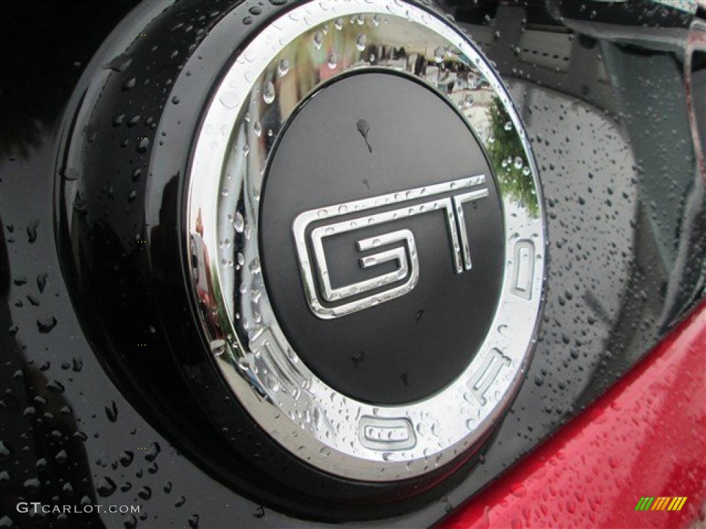 2013 Mustang GT Premium Coupe - Red Candy Metallic / Charcoal Black photo #7