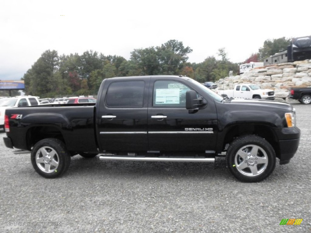 2014 Sierra 2500HD Denali Crew Cab 4x4 - Onyx Black / Ebony photo #1