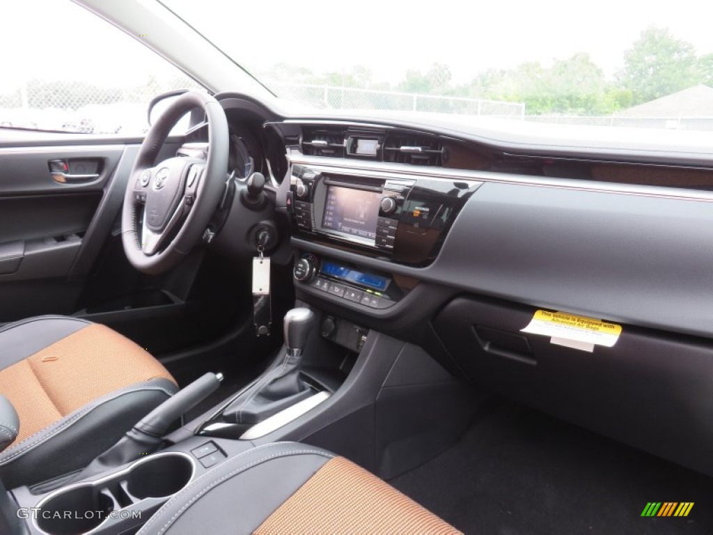 2014 Corolla S - Super White / Amber photo #18