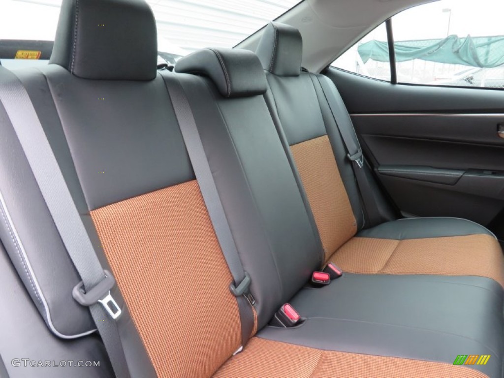 2014 Corolla S - Super White / Amber photo #21