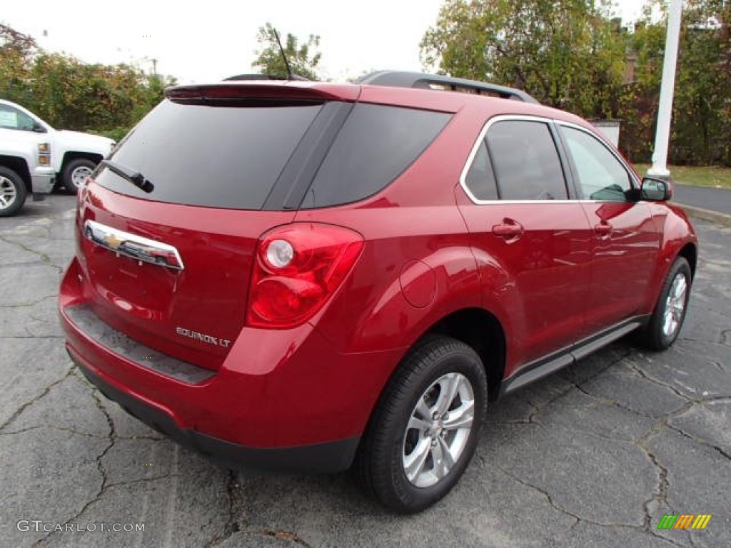 2014 Equinox LT AWD - Crystal Red Tintcoat / Light Titanium/Jet Black photo #8