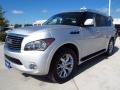 2011 Liquid Platinum Infiniti QX 56  photo #3