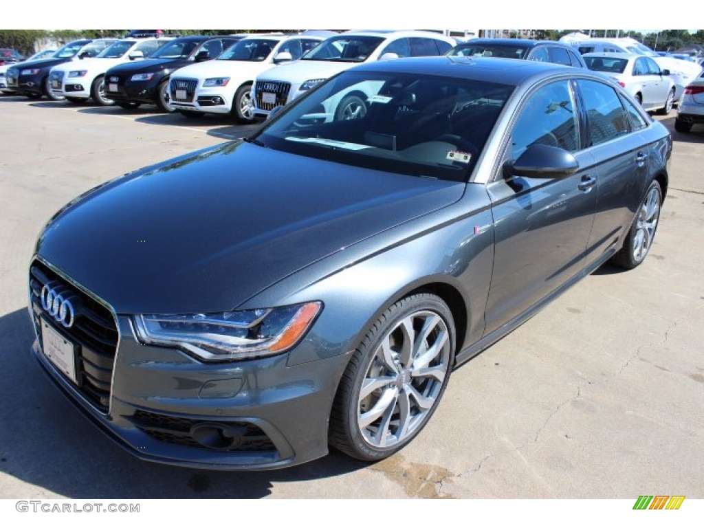 Daytona Grey Pearl Effect 2014 Audi A6 3.0T quattro Sedan Exterior Photo #86968744