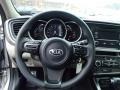 2014 Kia Optima Gray Interior Steering Wheel Photo