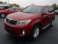 2014 Remington Red Kia Sorento LX  photo #4