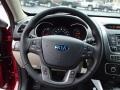 Black 2014 Kia Sorento LX Steering Wheel
