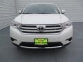 2013 Blizzard White Pearl Toyota Highlander   photo #8