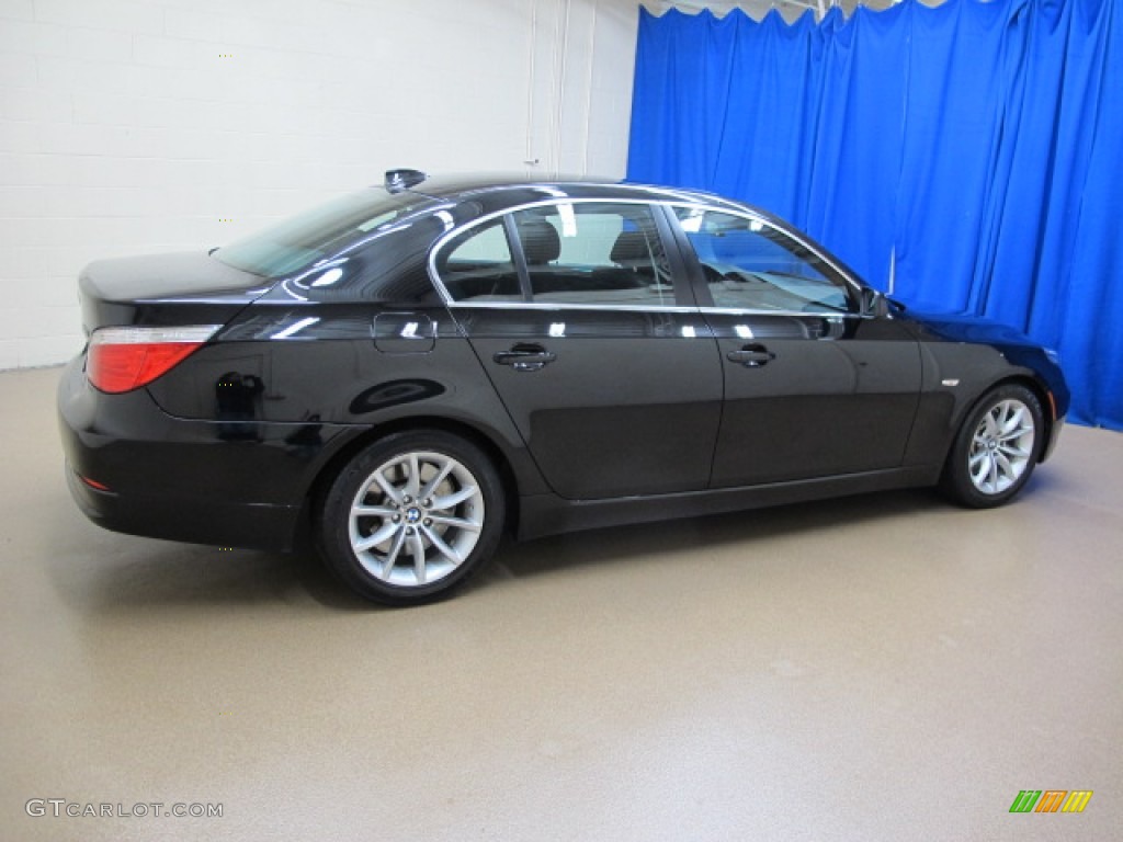 Jet Black 2008 BMW 5 Series 550i Sedan Exterior Photo #86970397