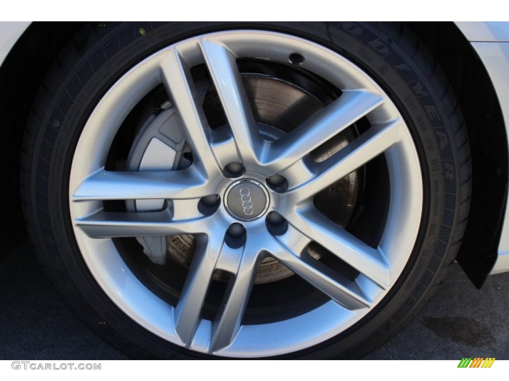 2014 A6 3.0T quattro Sedan - Ice Silver Metallic / Black photo #9