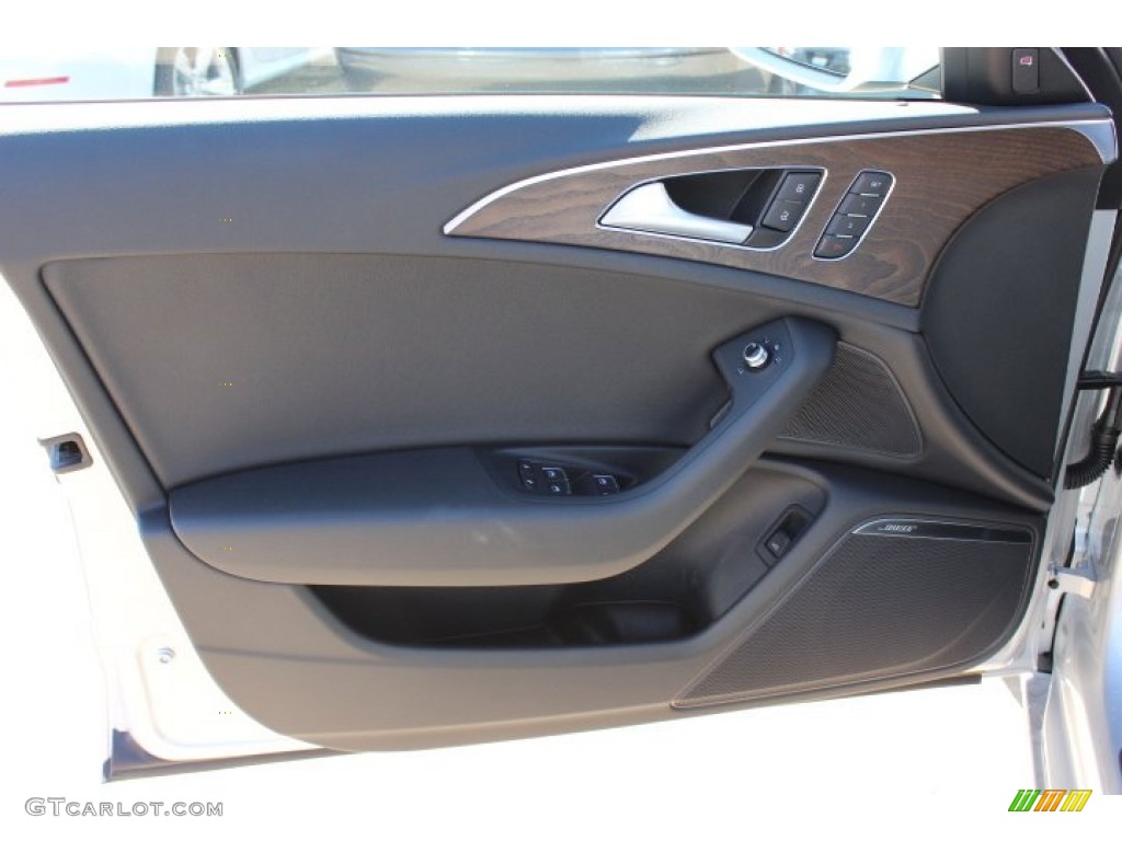 2014 A6 3.0T quattro Sedan - Ice Silver Metallic / Black photo #10