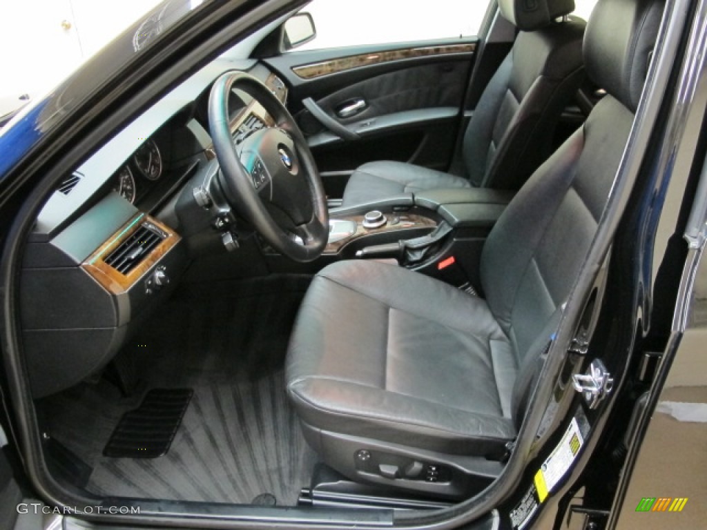 2008 BMW 5 Series 550i Sedan Front Seat Photos