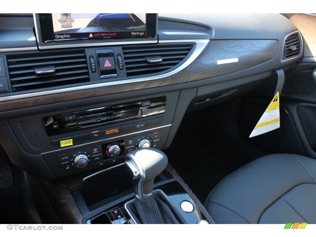 2014 A6 3.0T quattro Sedan - Ice Silver Metallic / Black photo #16