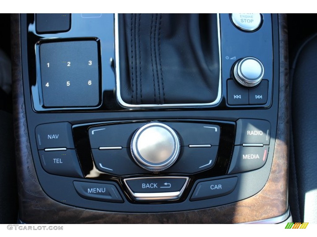 2014 A6 3.0T quattro Sedan - Ice Silver Metallic / Black photo #27