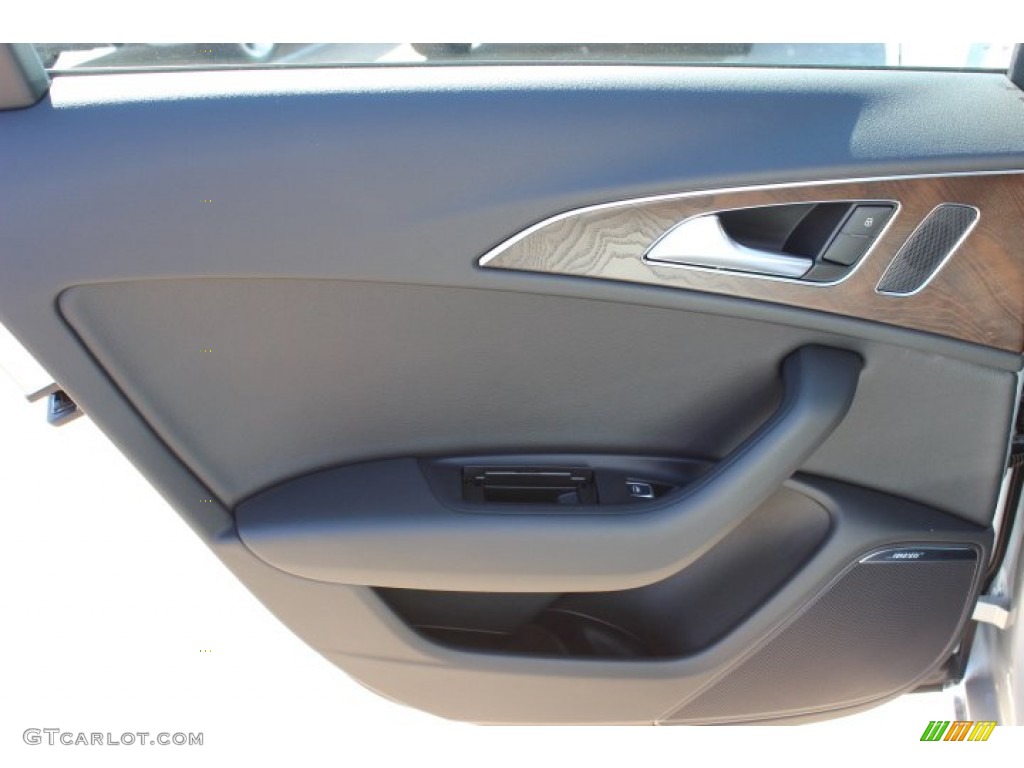 2014 A6 3.0T quattro Sedan - Ice Silver Metallic / Black photo #30