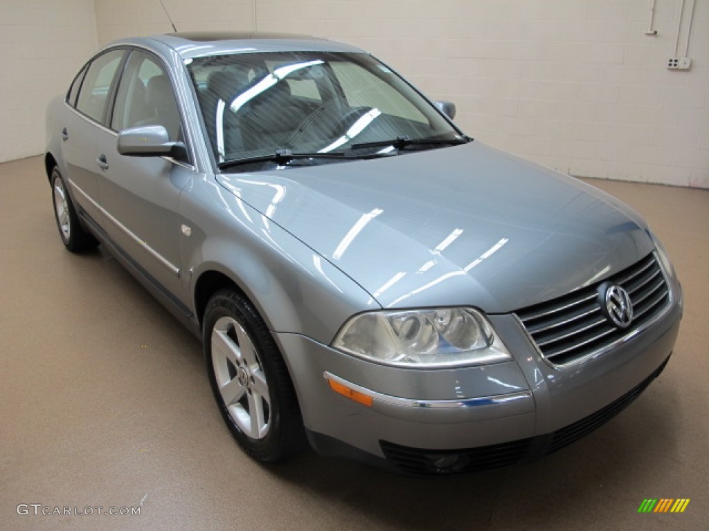 2003 Passat GLX Sedan - Silverstone Grey Metallic / Grey photo #1