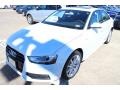 2014 Glacier White Metallic Audi A4 2.0T Sedan  photo #3