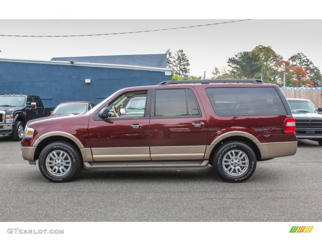 Autumn Red 2013 Ford Expedition EL XLT 4x4 Exterior Photo #86973088