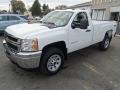 2014 Summit White Chevrolet Silverado 3500HD WT Regular Cab 4x4  photo #2