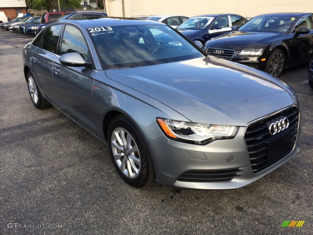 2013 A6 3.0T quattro Sedan - Quartz Gray Metallic / Black photo #14