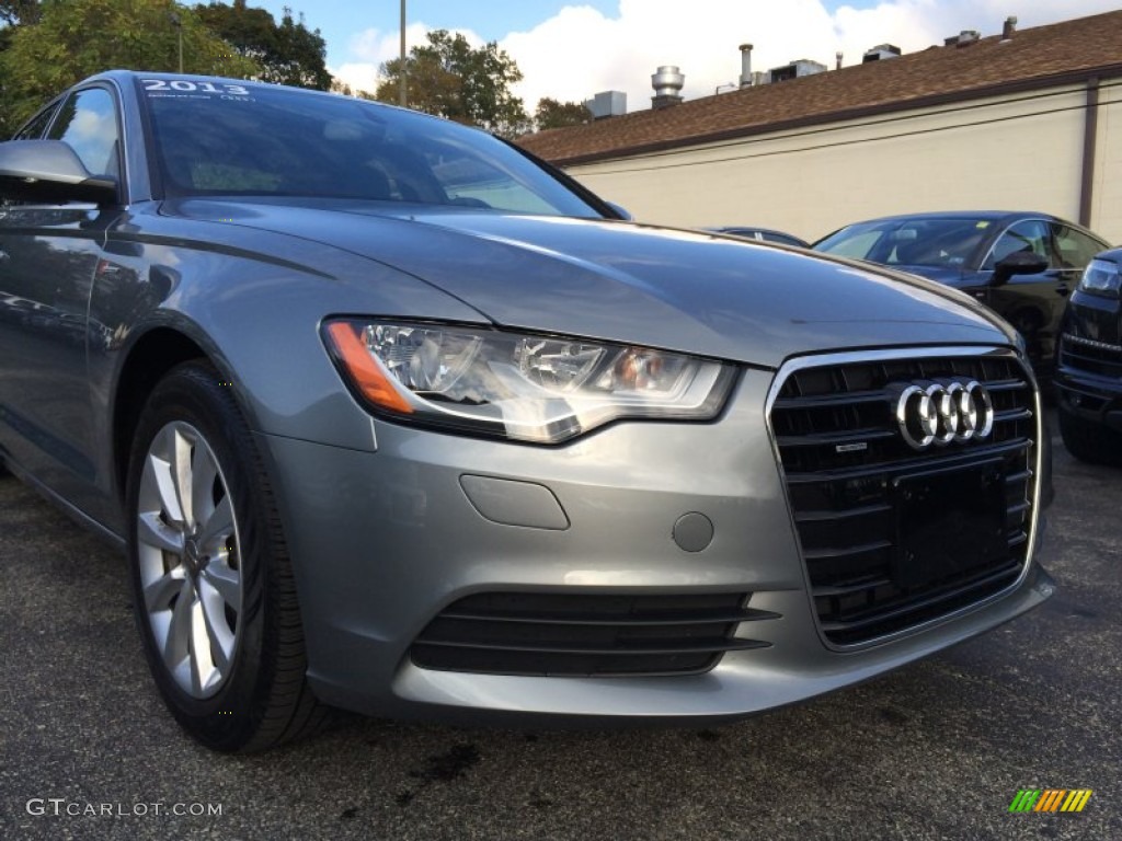 2013 A6 3.0T quattro Sedan - Quartz Gray Metallic / Black photo #15