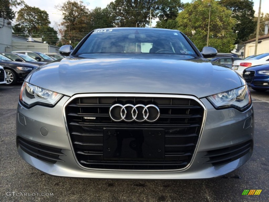 2013 A6 3.0T quattro Sedan - Quartz Gray Metallic / Black photo #18