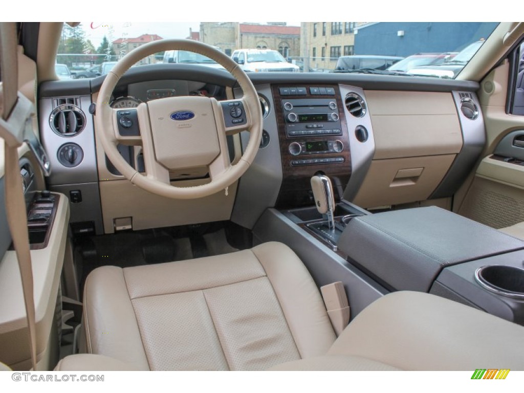 Camel Interior 2013 Ford Expedition EL XLT 4x4 Photo #86973426