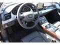 Black 2014 Audi A8 3.0T quattro Interior Color