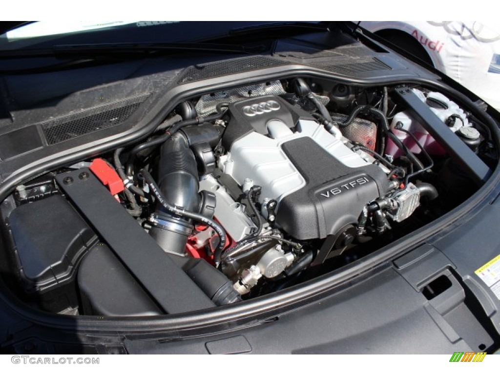 2014 Audi A8 3.0T quattro 3.0 Liter Supercharged FSI DOHC 24-Valve VVT V6 Engine Photo #86973901