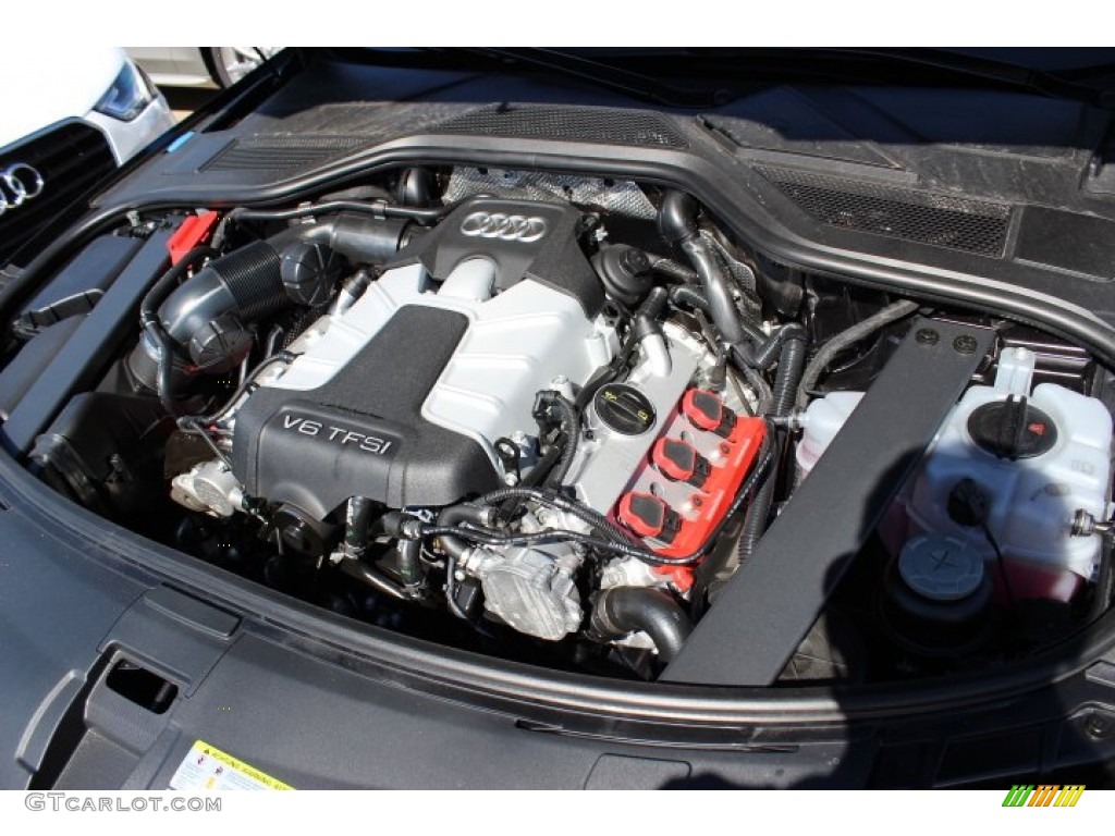 2014 Audi A8 3.0T quattro 3.0 Liter Supercharged FSI DOHC 24-Valve VVT V6 Engine Photo #86973919