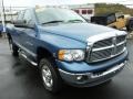 2005 Atlantic Blue Pearl Dodge Ram 3500 Laramie Quad Cab 4x4  photo #8