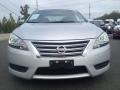 2013 Brilliant Silver Metallic Nissan Sentra SV  photo #2