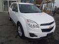 2013 Summit White Chevrolet Equinox LS AWD  photo #2