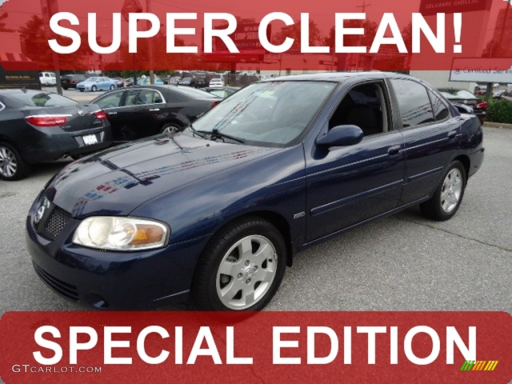 2005 Sentra 1.8 S Special Edition - Blue Dusk / Charcoal photo #1