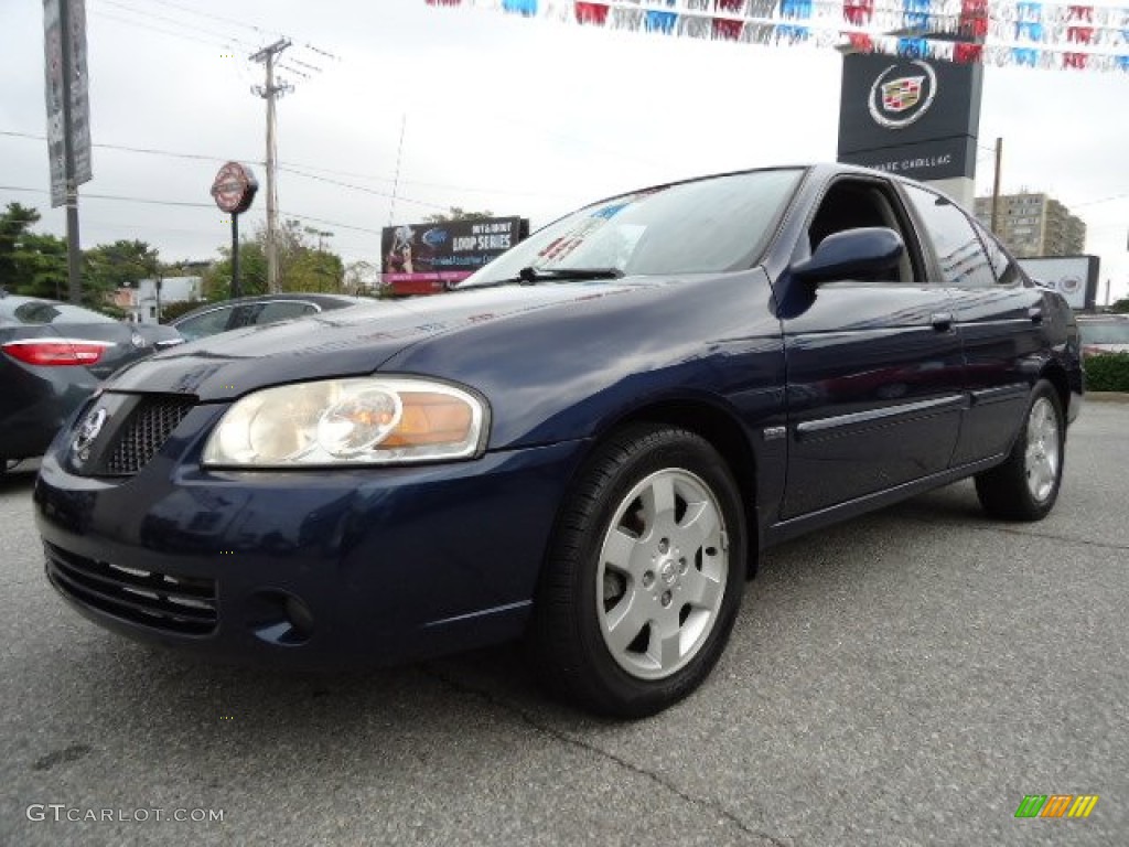2005 Sentra 1.8 S Special Edition - Blue Dusk / Charcoal photo #2