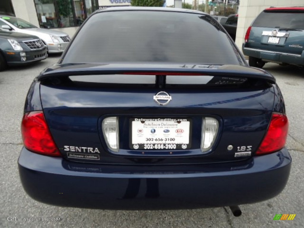2005 Sentra 1.8 S Special Edition - Blue Dusk / Charcoal photo #5