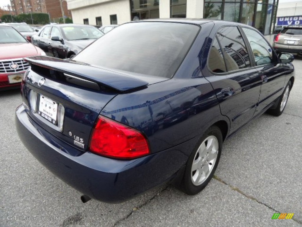 2005 Sentra 1.8 S Special Edition - Blue Dusk / Charcoal photo #6