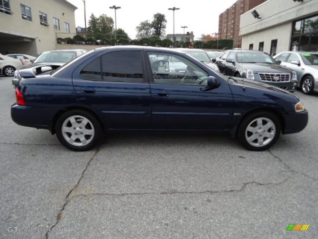 2005 Sentra 1.8 S Special Edition - Blue Dusk / Charcoal photo #7