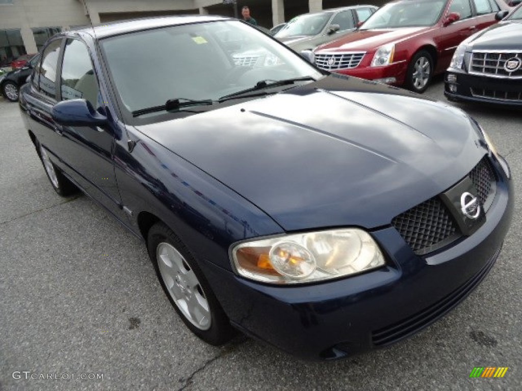 2005 Sentra 1.8 S Special Edition - Blue Dusk / Charcoal photo #8