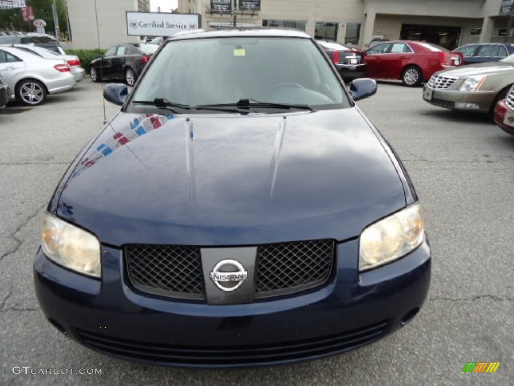 2005 Sentra 1.8 S Special Edition - Blue Dusk / Charcoal photo #9