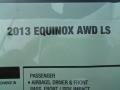 Summit White - Equinox LS AWD Photo No. 14