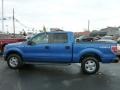 2010 Blue Flame Metallic Ford F150 XLT SuperCrew 4x4  photo #2