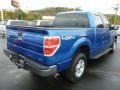 2010 Blue Flame Metallic Ford F150 XLT SuperCrew 4x4  photo #5