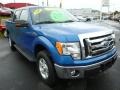 2010 Blue Flame Metallic Ford F150 XLT SuperCrew 4x4  photo #7