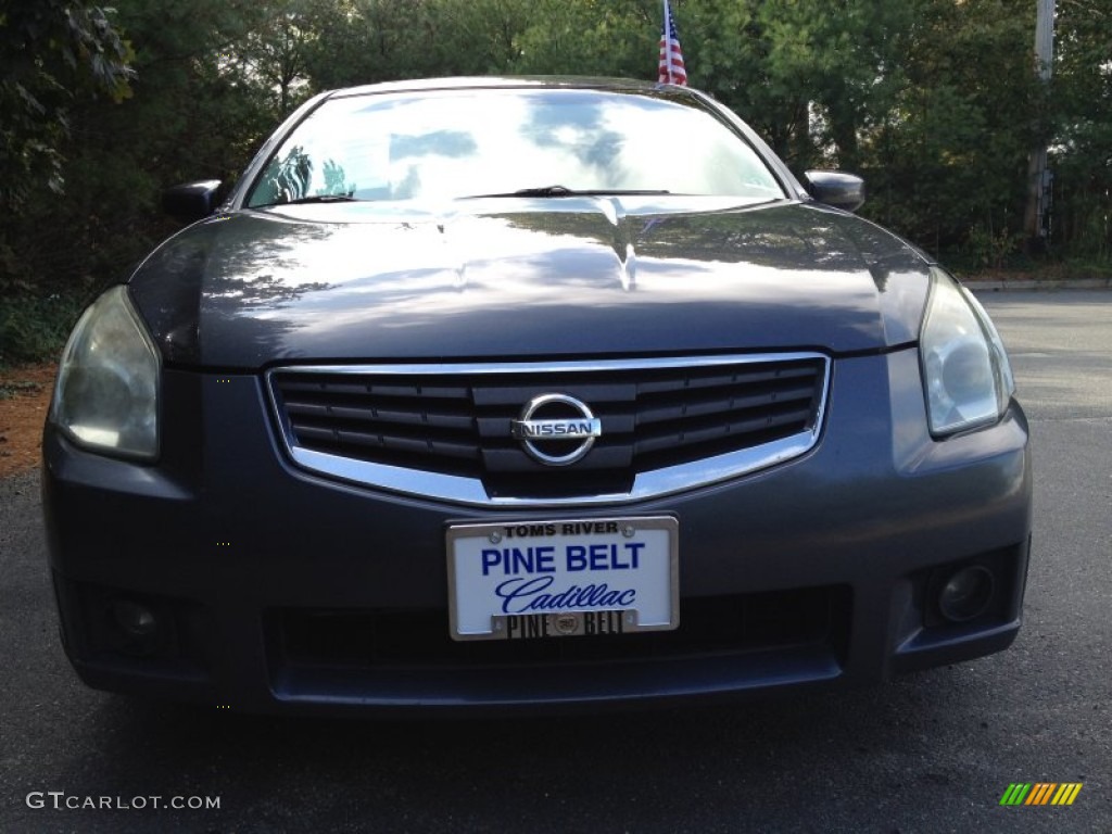 2007 Maxima 3.5 SE - Dark Slate Metallic / Charcoal photo #2