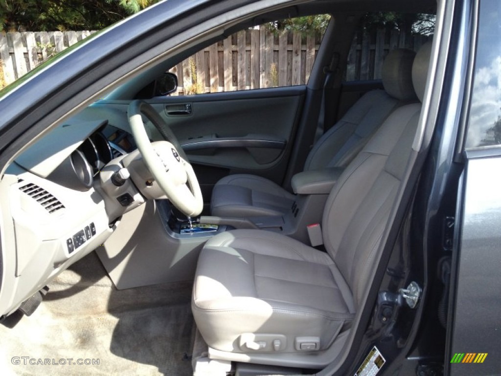 2007 Maxima 3.5 SE - Dark Slate Metallic / Charcoal photo #11